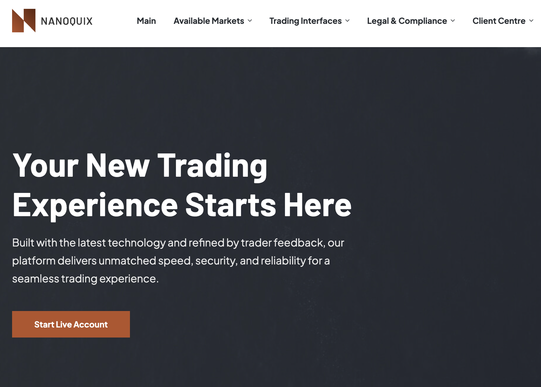 Unlocking the Potential of Financial Markets with Nanoquix.io